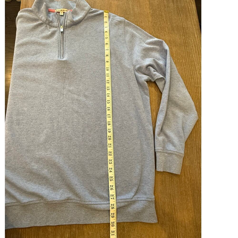 PETER MILLAR 1/4 zip Pullover Jacket Blue / Purple Top Shirt 2XL XXL Golf - Picture 6 of 7